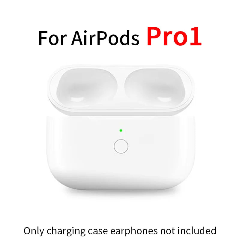 Replacement Original Charging Box For Airpods Pro 1 2 3 Bluetooth Earphone Battery Charger Case With LED Indicator Light