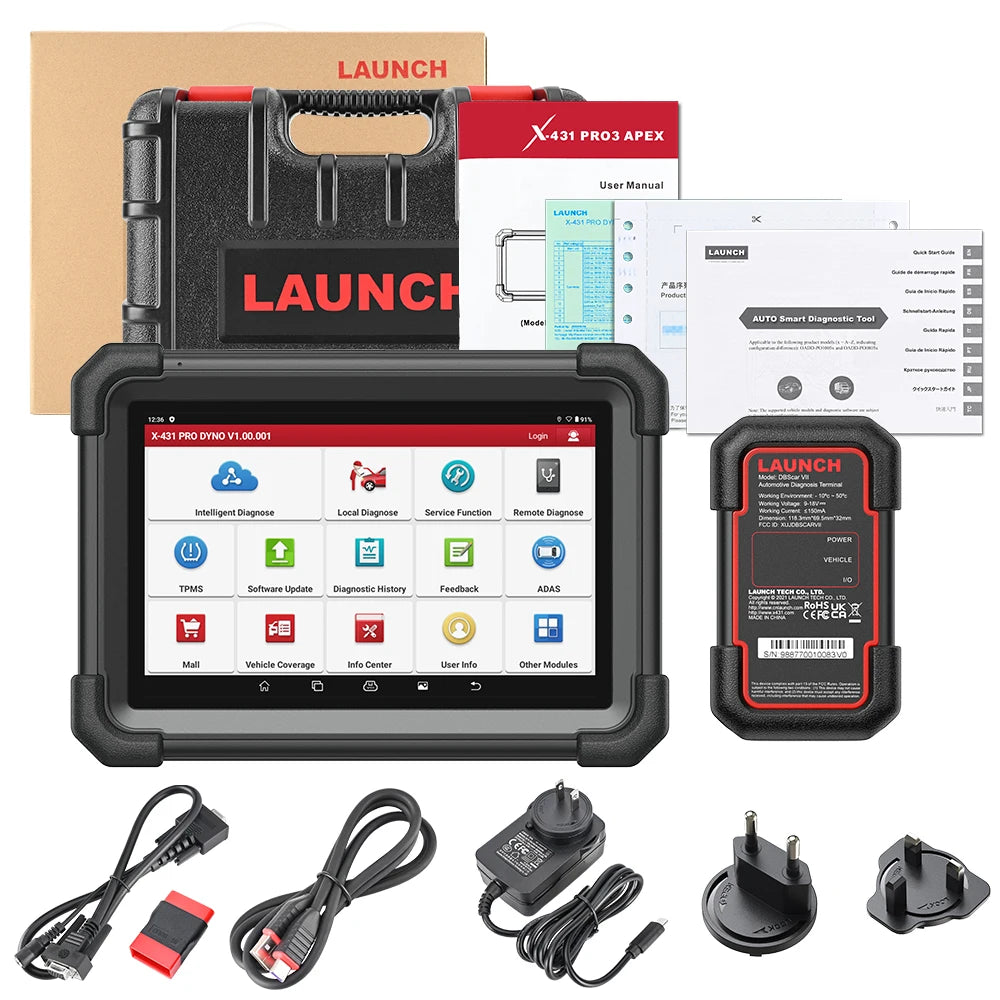 NEW LAUNCH X431 PRO DYNO Car Diagnostic Tools OBD2 Scanner Diagnost Auto Automotive Car Scan Autoscanner Diagnosis Free Shipping