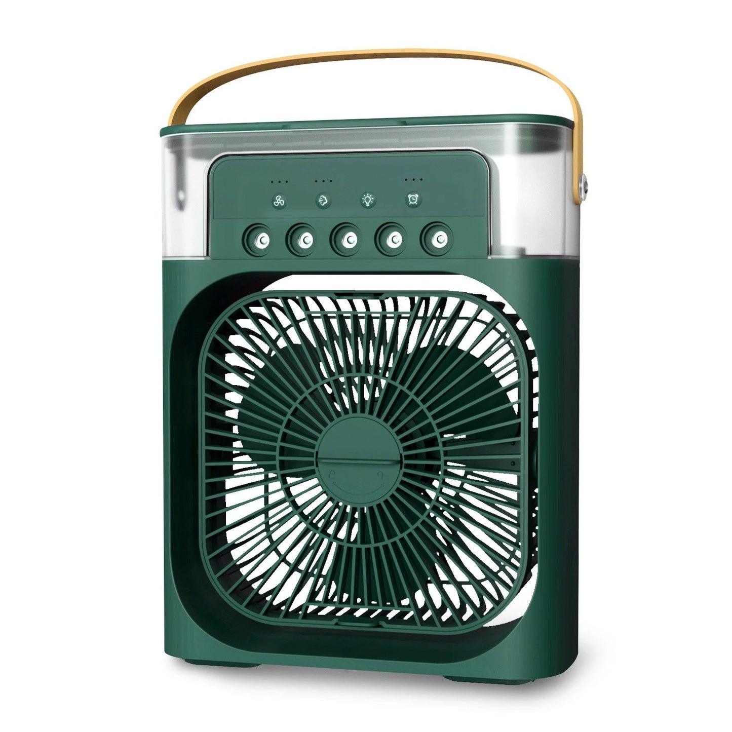 Multi-Function Mist Fan with Oscillating Air Conditioner, Aromatherapy, Colorful Lights & Timer for Home Office Use