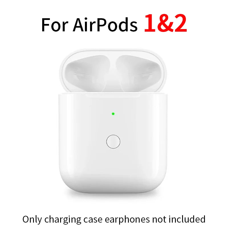 Replacement Original Charging Box For Airpods Pro 1 2 3 Bluetooth Earphone Battery Charger Case With LED Indicator Light