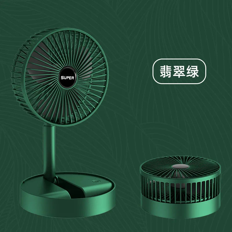 5-Nozzle Mist Spray Fan - Powerful Yet Quiet USB Desk Fan with Cooling Humidification, Perfect for Student Dorm,Office Workspace